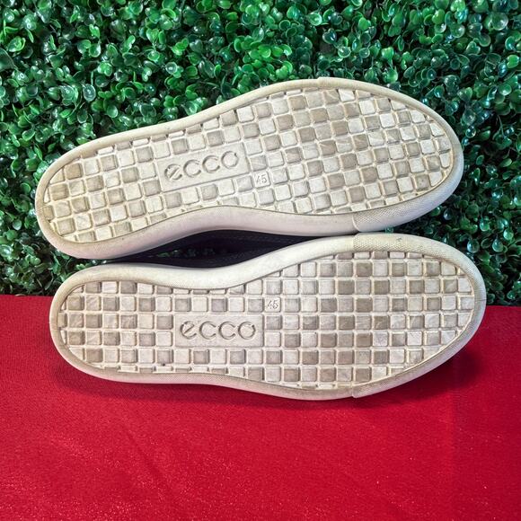 ECCO Men\'s Black Leather Slip On Shoes Size 11 US 45 EU Comfort Sneakers main image 6